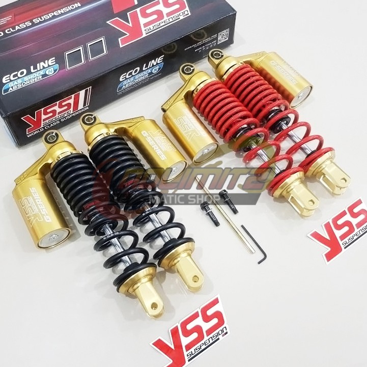 Shock YSS G Plus Smooth Gold Edition 310mm Shockbreaker NMAX 2020 Aerox 155