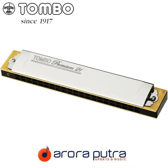 Harmonica Harmonika Tombo Premium 21 hole Tremolo