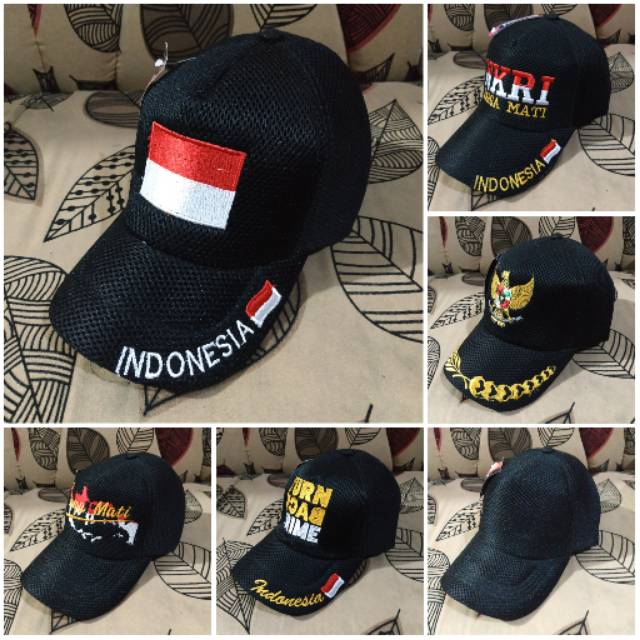 Topi Jala Tactical Nasionalisme, Topi Cinta Tanah Air Indonesia