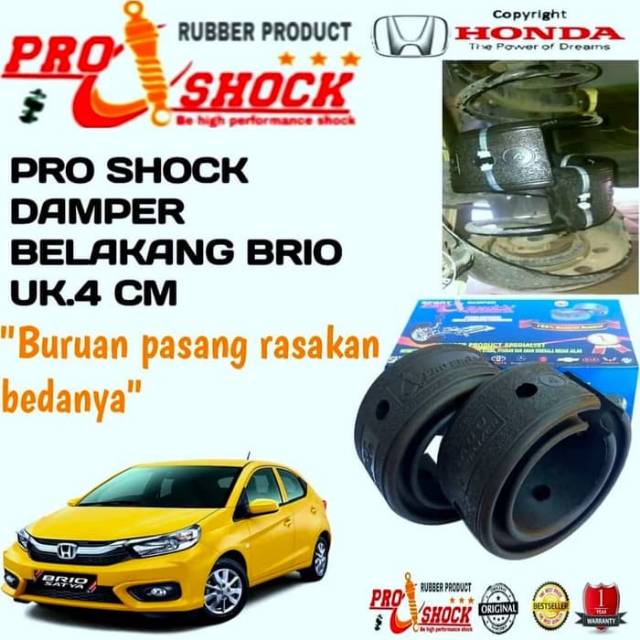 Damper Per Belakang BRIO Bergaransi 2 Tahun