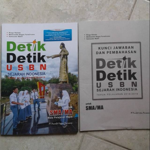 Detik Detik Usbn Sejarah Indonesia Sma 2019 Plus Kunci Jawaban Intan Pariwara Shopee Indonesia