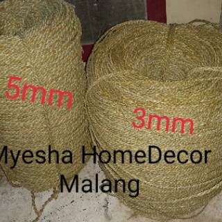  3 4mm Tali  mendong tali  rustic tali  purun tali  