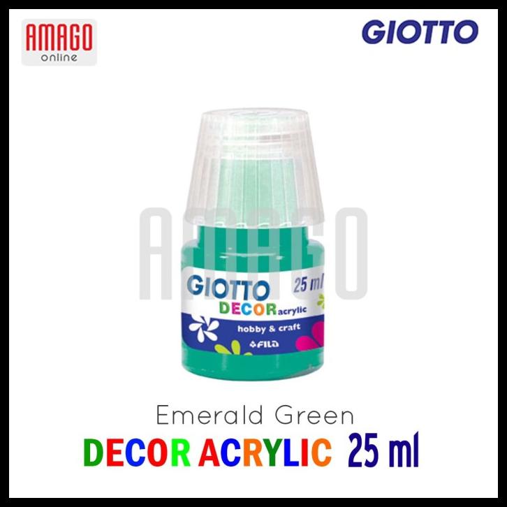 

Giotto Decor Acrylic - 25 Ml - Emerald Green - 538114