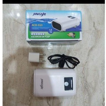 jingye Acd 010 Aerator 1 lubang Air pump 1 lubang Aquarium