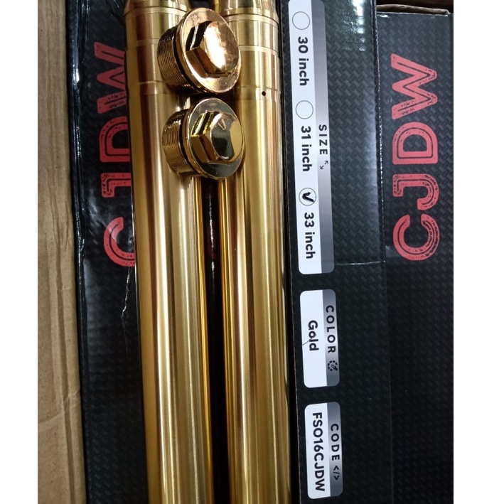 As Shock depan CJDW 30 31 33 GOLD AS SHOK DEPAN NINJA TIGER RXKING SET TUTUP GOLD