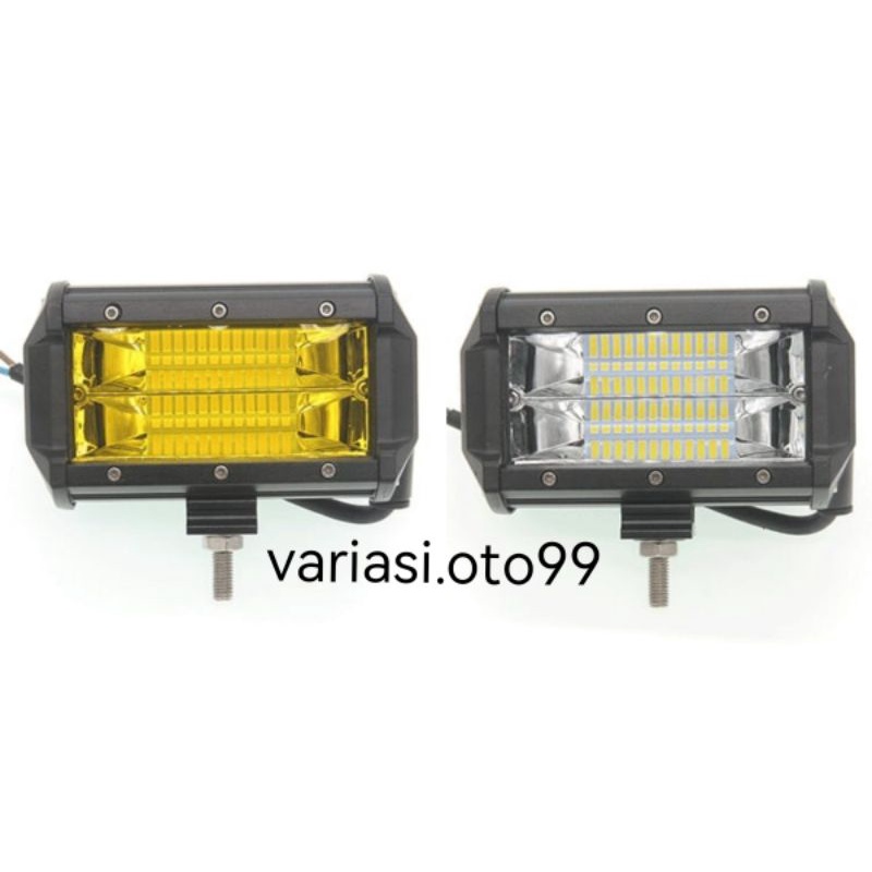 Lampu Tembak Sorot Cree CWL WORKLIGHT 72W 24MATA Lampu LED Mobil &amp;  Motor