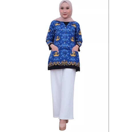 BAJU SERAGAM BATIK KORPRI PNS WANITA dan PRIA UKURAN SAMPAI JUMBO