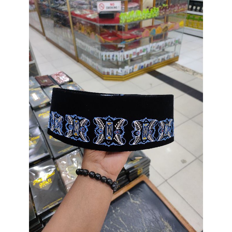 peci/SONGKOK beldu khas Aceh | peci etnik aceh