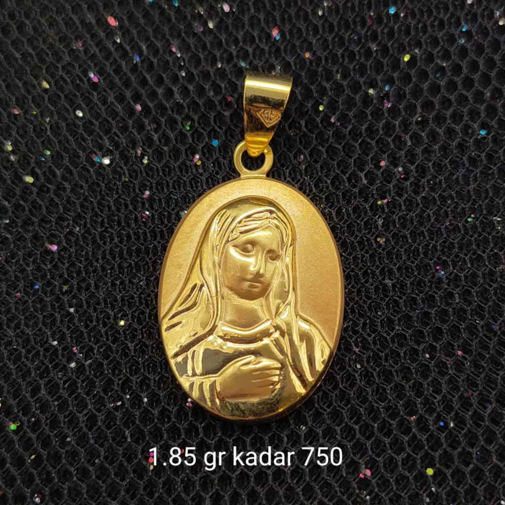 New Liontin Emas 17 K - 1.85 gr Kadar 750 - 2226