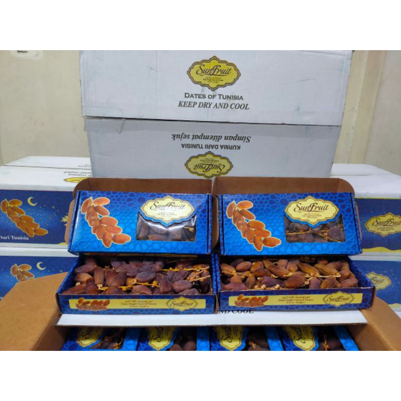 

kurma tangkai sunfruit 500gr kurma tangkai tunisia tangkai