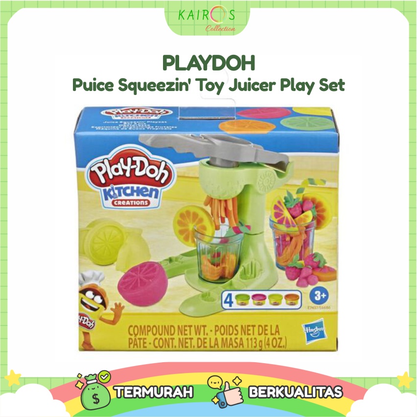 PlayDoh Juice Squeezin' Toy Juicer Play Set