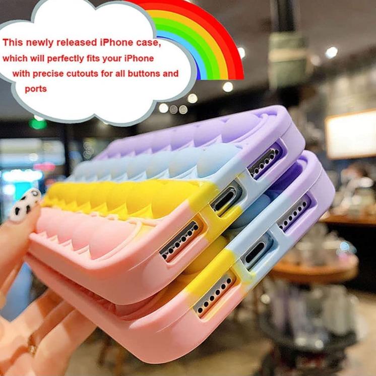 "LBA. 887" Case Pop it Oppo A3s A5s F9 A12 A16 Reno 6 (4G) A5 2020 A9 2020  A53 2020 A33 2020 Casing