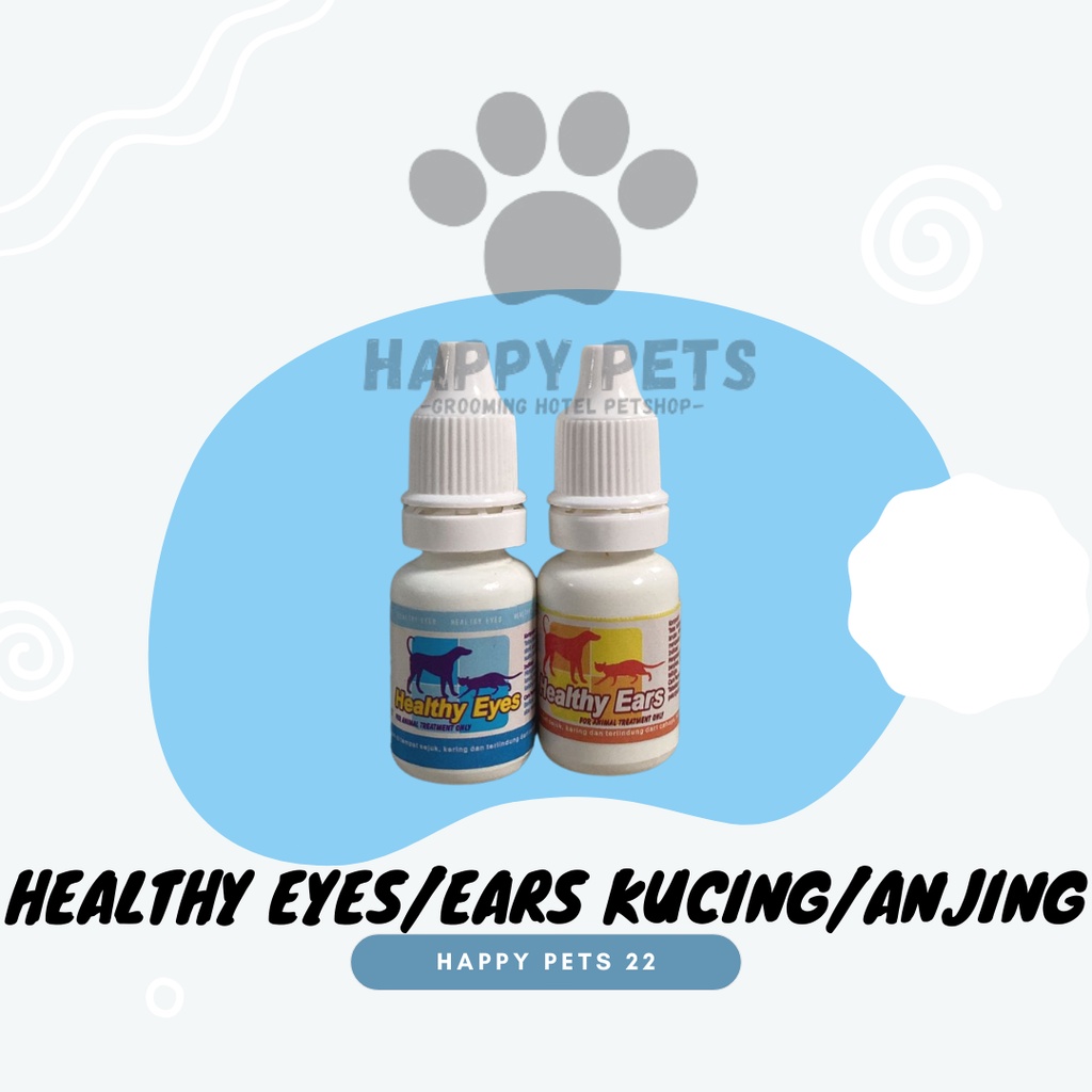 Obat mata dan telinga kucing/anjing Healthy eyes/ears 10ml