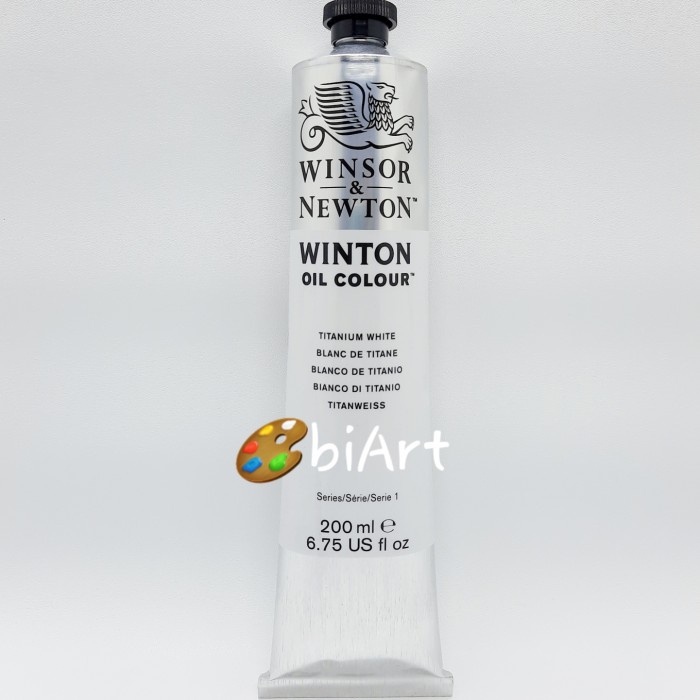 

(TERLARIS) Cat Minyak Winton Oil Colour 200 ml Titanium White Winsor & Newton