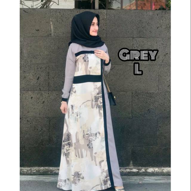 Halimah daily dress Gamis Abaya by javina kaleela