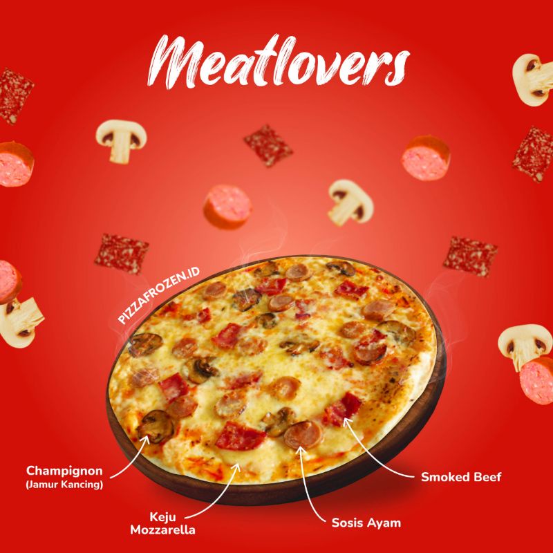 [PIZZAFROZEN.ID] PIZZA FROZEN MEAT LOVER CISSIPIZZA