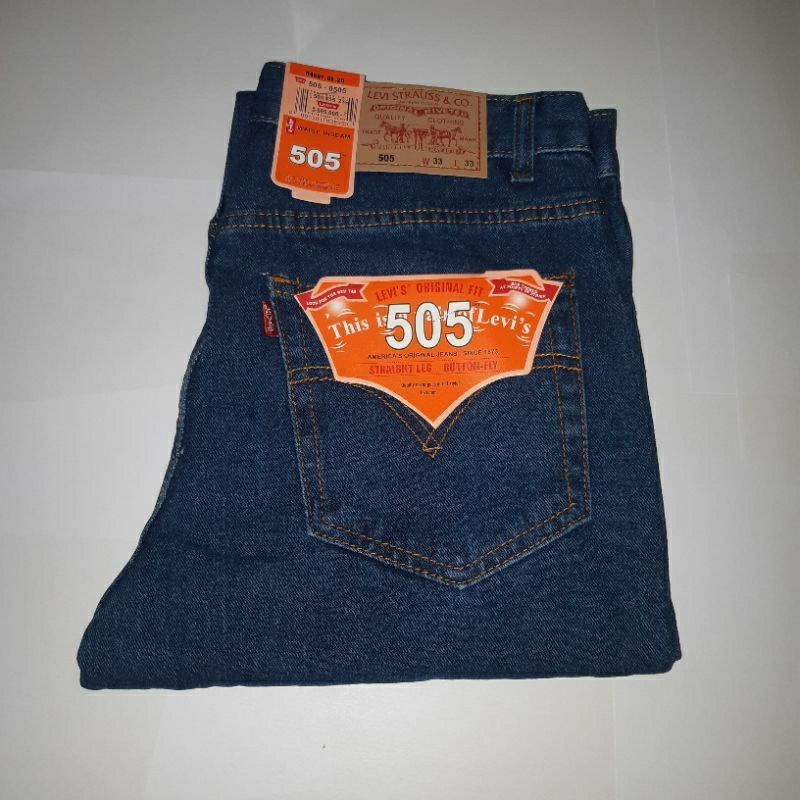 Celana Jeans Pria Levis 505 Original Levis