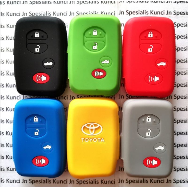 kondom silikon remote mobil Toyota camry 4 tombol smart key