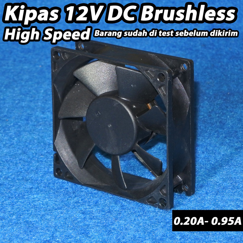 Kipas Fan DC 12V High speed