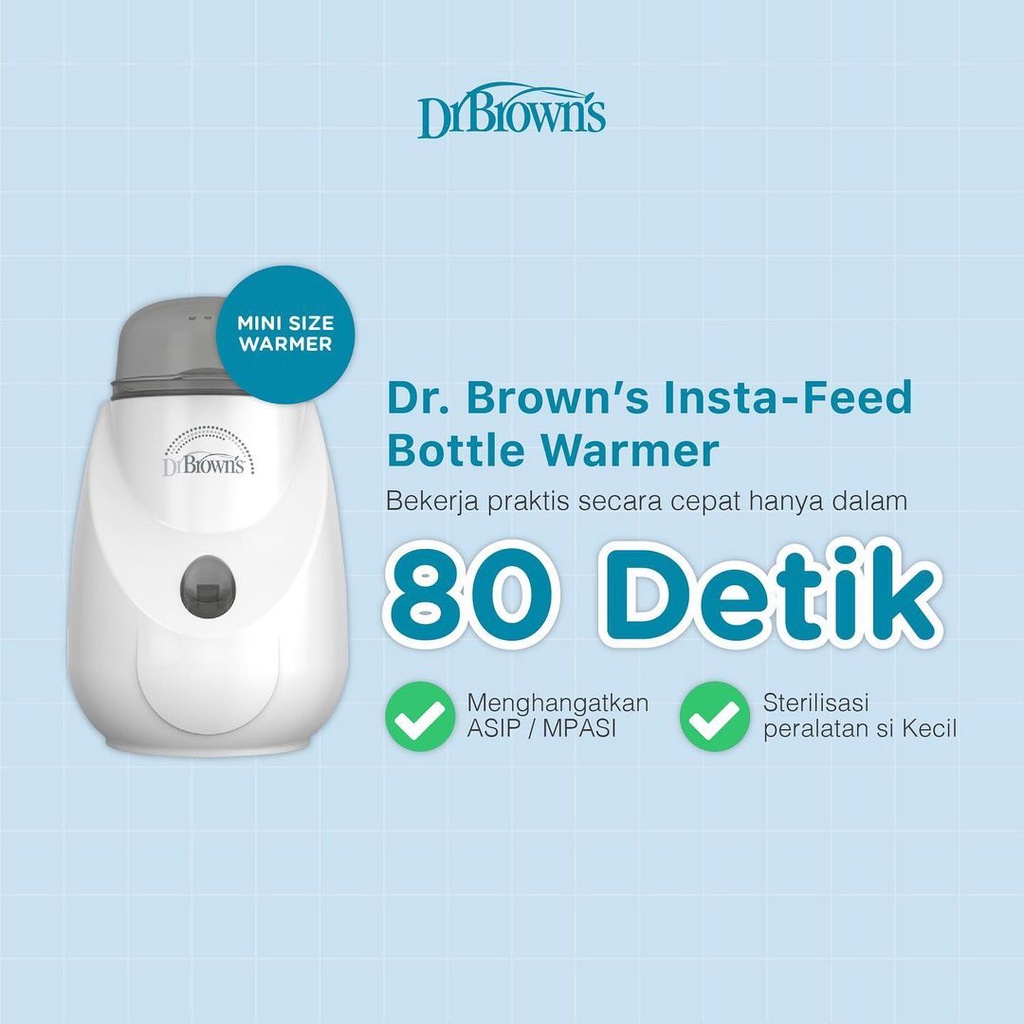 DR BROWNS INSTA FEED BOTTLE WARMER