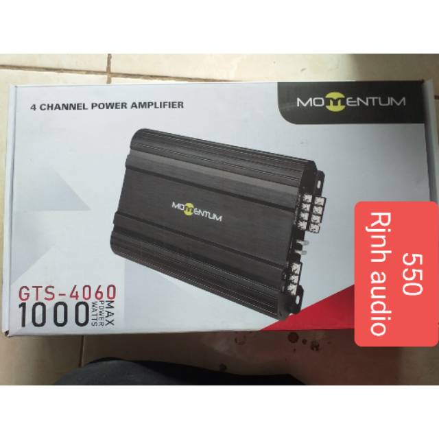 POWER 4 CH MOMENTUM GTS-4060