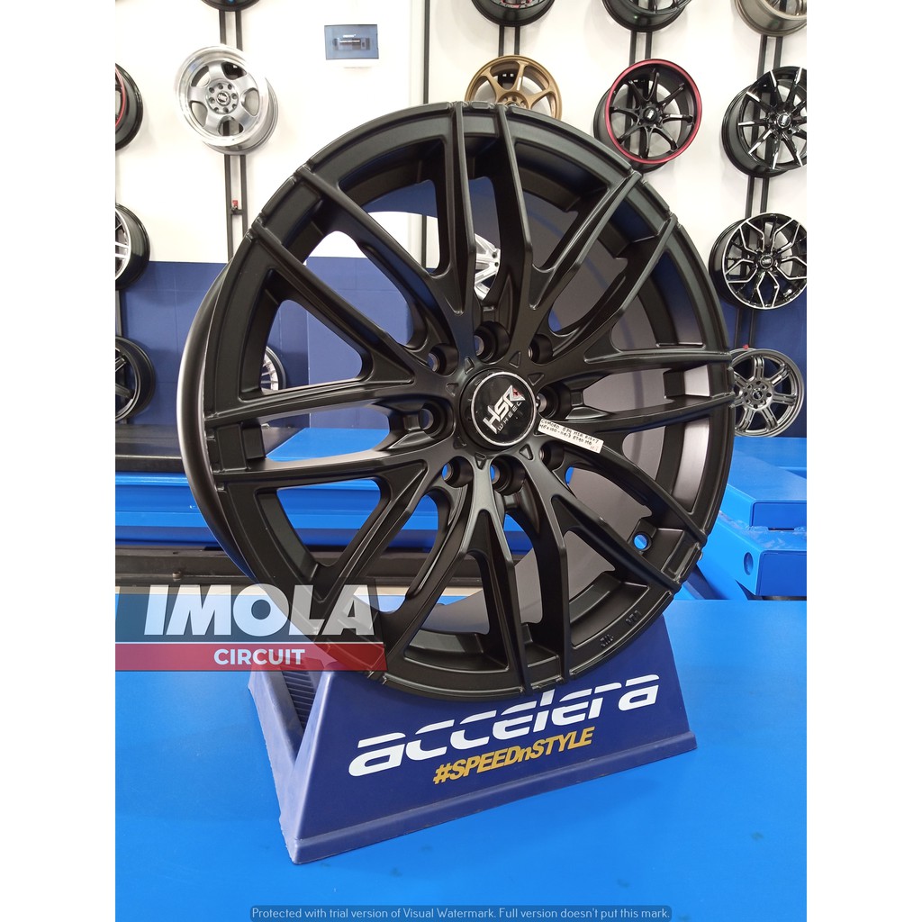 Veleg mobil Etios R15 HSR Comoro Ring 15 Lubang 4x100 & 4x114,3 Lebar 7 untuk March Vios Mobilio