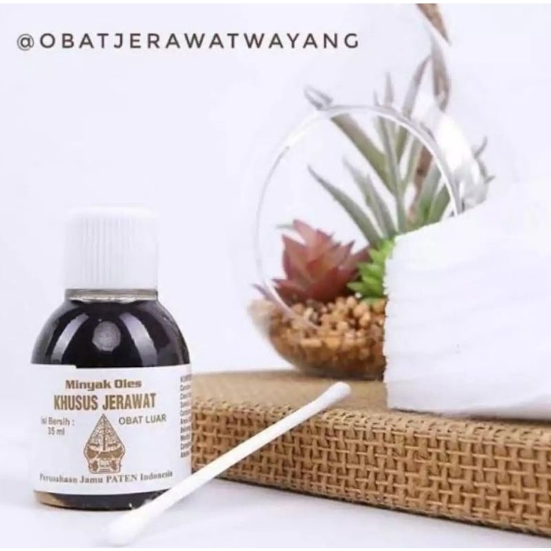 MINYAK WAYANG OLES KHUSUS JERAWAT ORIGINAL BPOM 35ml