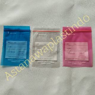  Plastik  klip  obat  7x10 100 pcs SMPI 7 x 10 cm sablon  