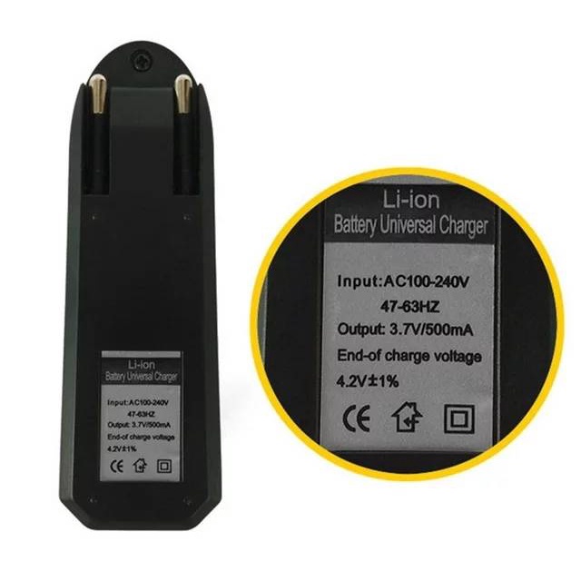 Charger Portable 3.7V Universal Battery Li ion AC 220V Power Supply