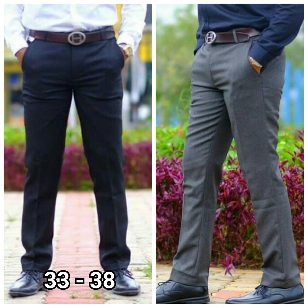 CELANA FORMAL SEMI WOLL SIZE JUMBO