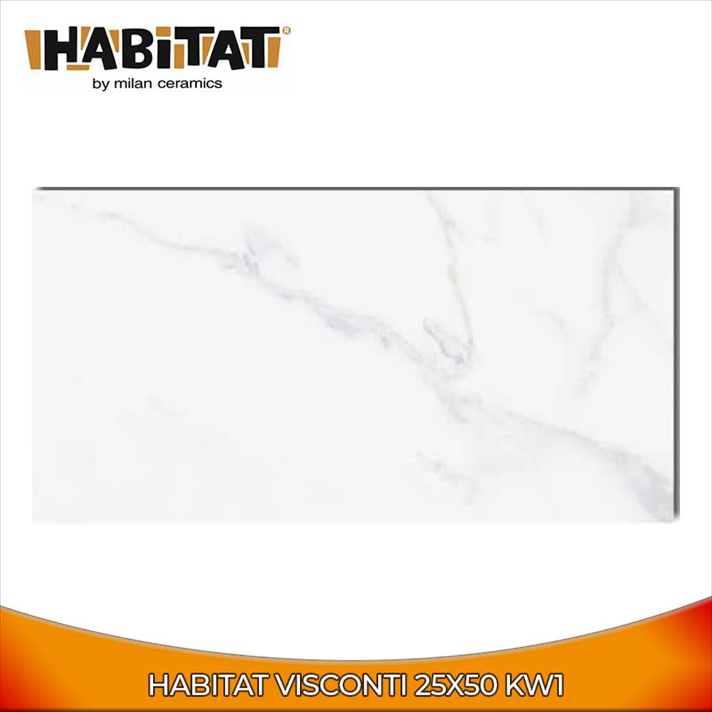 Habitat Visconti 25X50 KW1 - Keramik Dinding