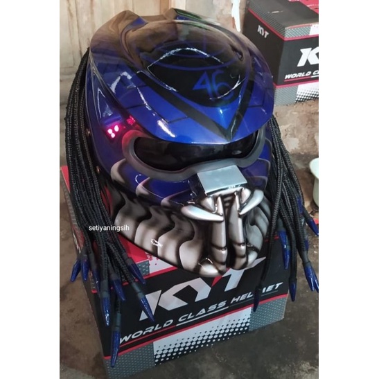 helm predator KYT sni dot