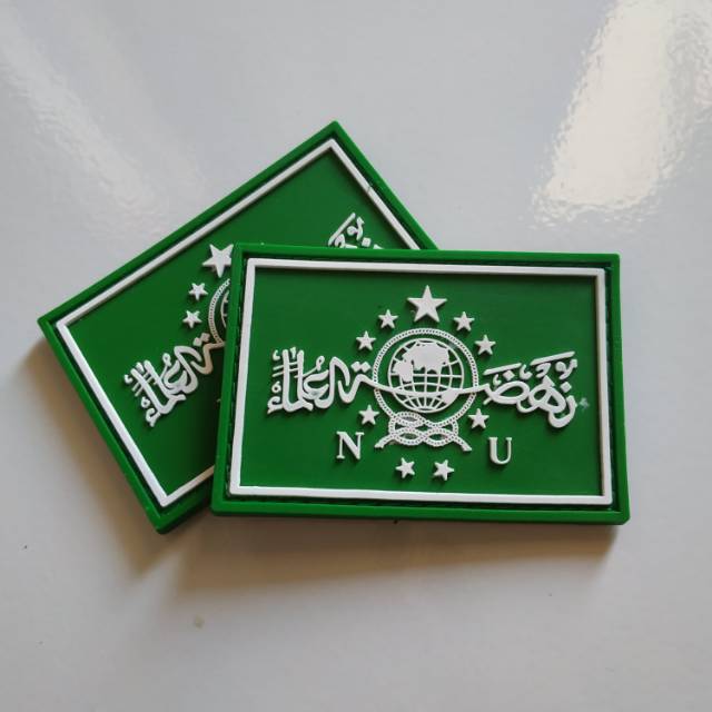 Patch rubber NU/NAHDLATUL ULAMA/ISLAM/TAUHID/tempelan karet emblem velcro