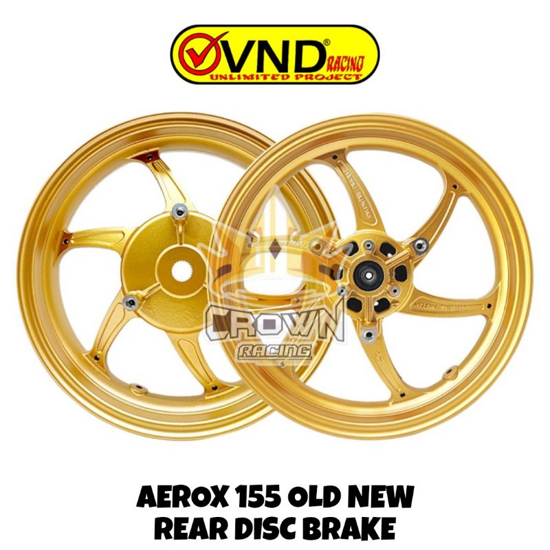 Velg VND Six Star Ring 14 Yamaha Aerox 155 Cakram Belakang