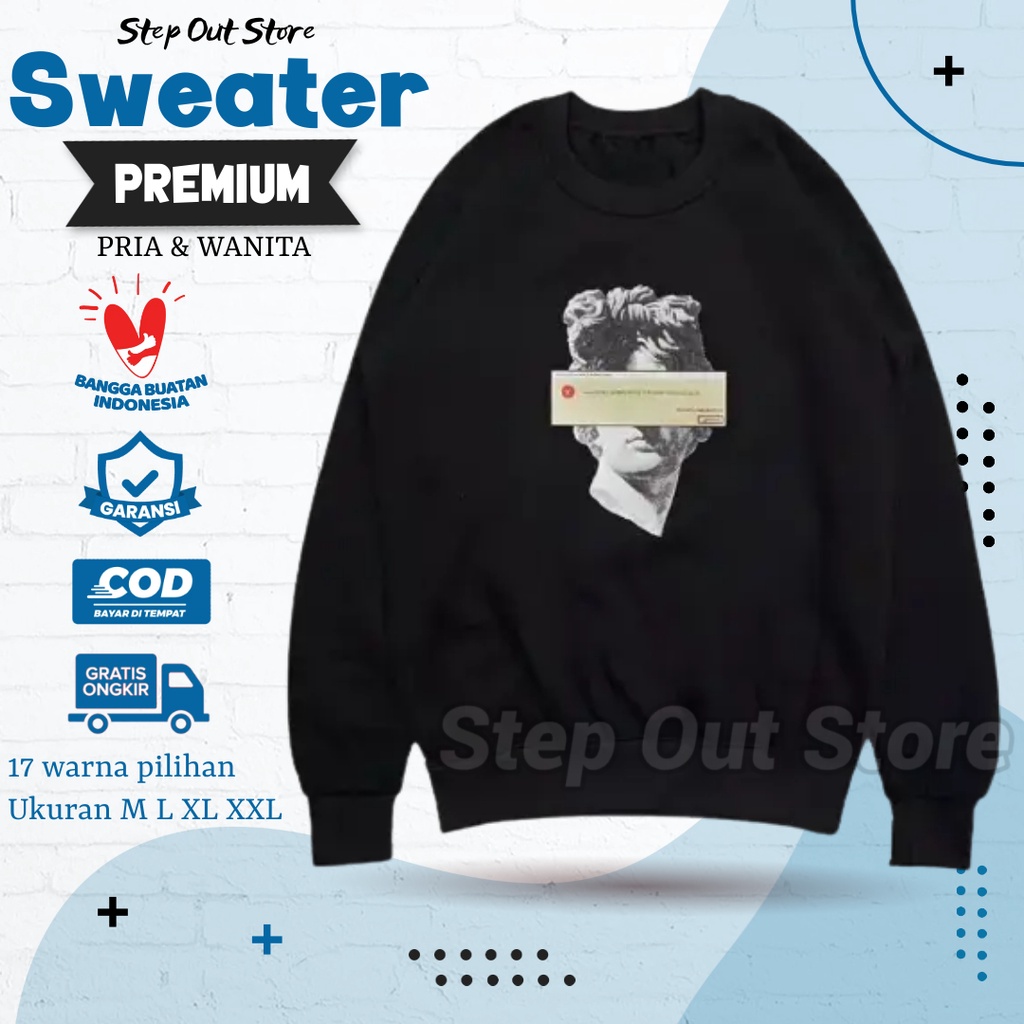021 Sweater Pria Perempuan Couple Pasangan Lengan Panjang Sweatshirt Sweter Oversize Laki laki Hodie