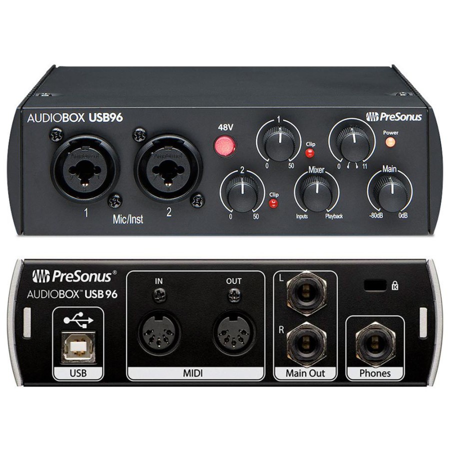 Soundcard PreSonus AudioBox USB 96 25th / Presonus Audiobox USB 96 Original