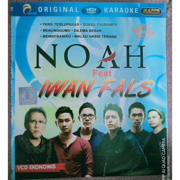 VCD original NOAH BAND vs IWAN FALS