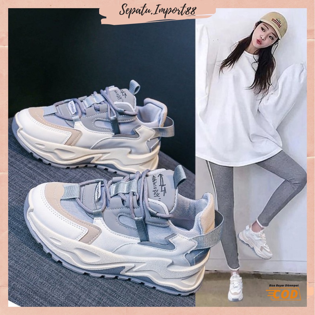 [SEPATU.IMPORT88] SP 514 Sepatu Sneakers Wanita Import Premium Quality