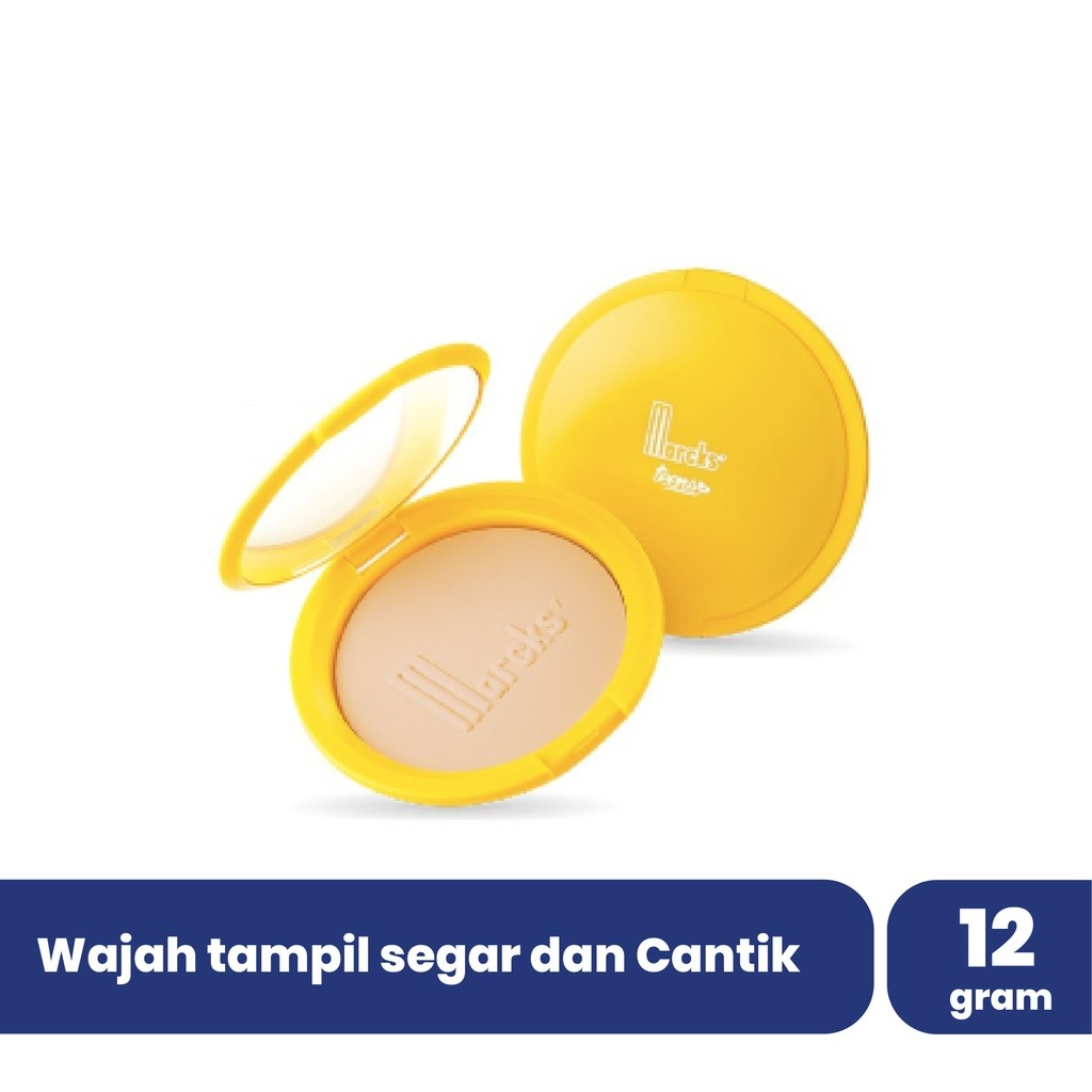 ★ BB ★  MARCKS Teens Compact Powder 12gr - Bedak Padat Teens