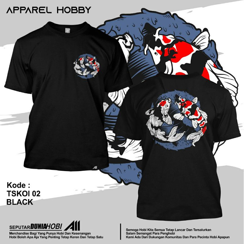 KAOS IKAN KOI SHOWA THANCO TSKOI 02