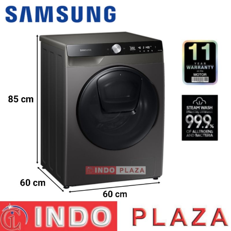 MESIN CUCI SAMSUNG FRONT LOADING WW11T754DBX 11 Kg / 11Kg INVERTER With ADD Wash - STEAM - ECO BUBBLE - AI CONTROL