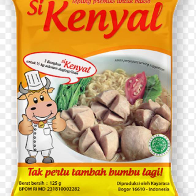 

Si Kenyal/Tepung Adon Pentol Bakso/