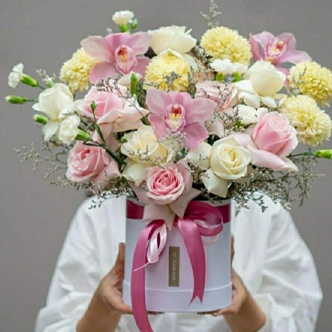 

[COD] FLOWERS BOX/BOX BUNGA/HADIAH ULANG TAHUN/KADO ANNIVERSARY/BUNGA BOX [COD]