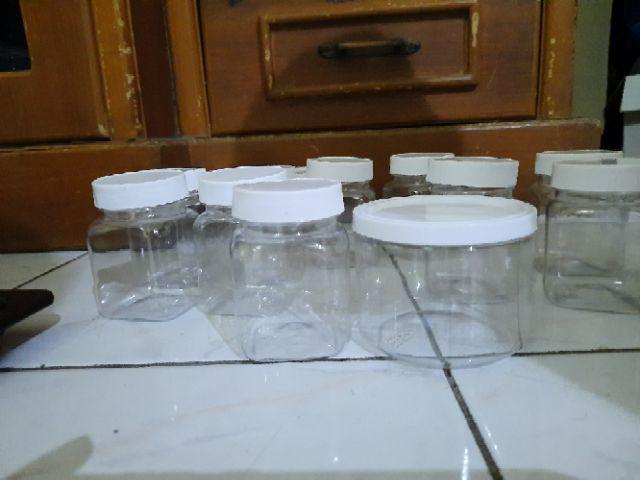 Fox 250 Ml Plastik Mika Keras Murah Cheese Stick Kue Kering Toples Bagus Tebal Makanan Ringan