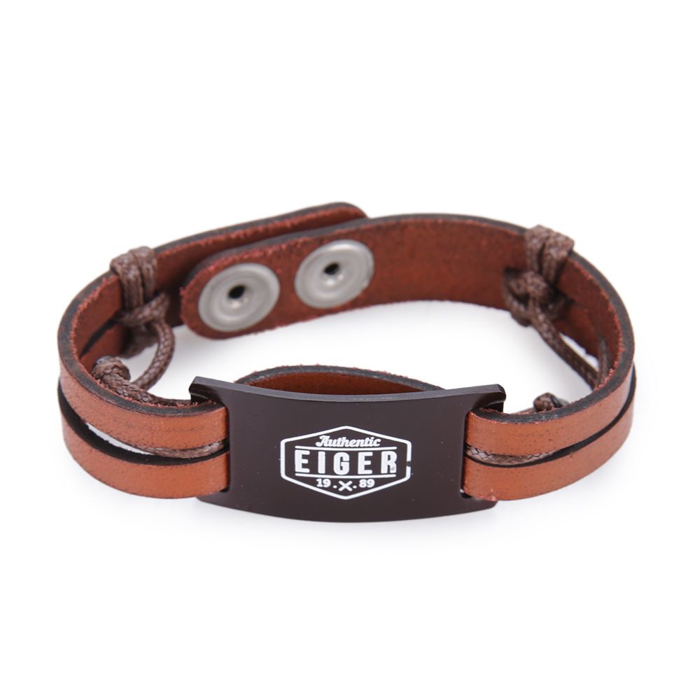 GELANG EIGER1989 LEATHER SLIDER VIPER BRACELET 9100028190 ORIGINAL ADV