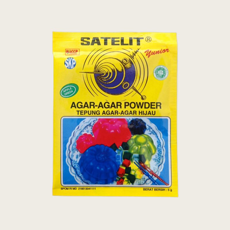 

SATELIT Agar-Agar Powder / Tepung Agar-agar [5g]