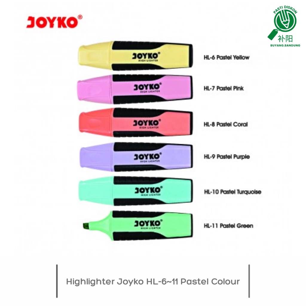 

Highlighter Joyko HL 6-11 Warna Satuan