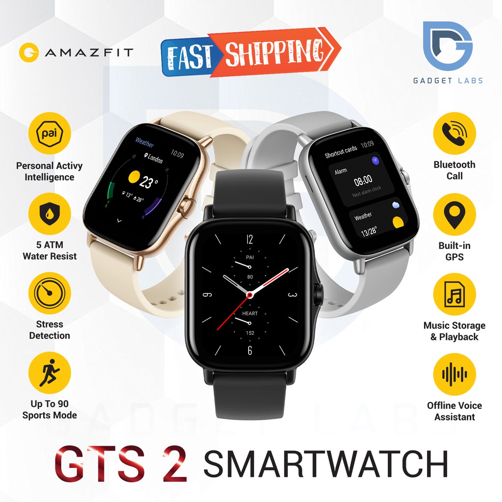 AMAZFIT GTS 2 Smartwatch International Version Garansi Resmi | Shopee