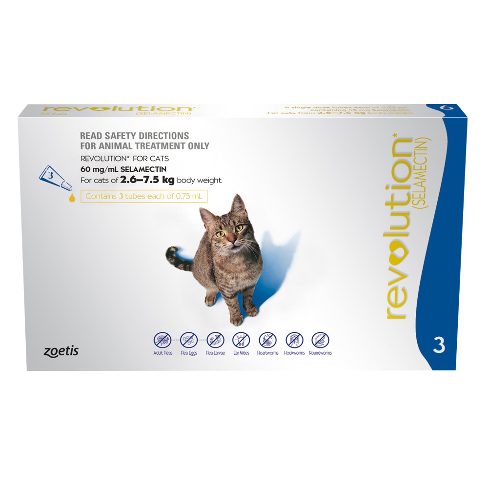 Revolution Cat Obat Kutu Kucing Dewasa (berat kucing lebih dari 2,5kg)