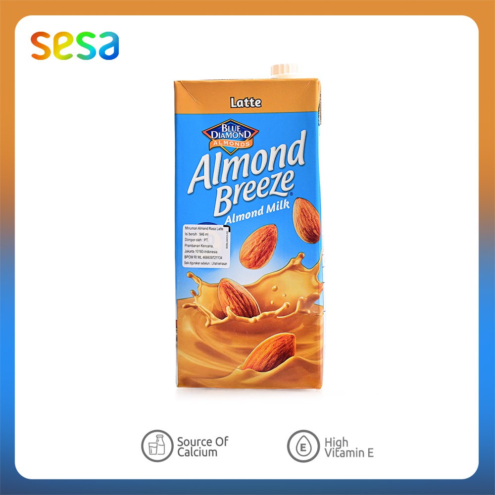 

BLUE DIAMOND Almond Breeze Milk Latte 946ml - Susu Non-Diary Fresh Segar